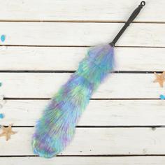 Щетка для удаления пыли Доляна «Павлин», 59см, насадка 40,5см