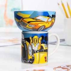 Набор Transformers «Бамблби», 2 предмета: кружка 200мл, миска 300мл Unknown