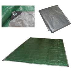 Хозяйственный универсальный тент ecos t-4х6, размер 6х4м, плотность 120г/м2, 999086