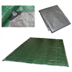 Хозяйственный универсальный тент ecos t-5х6, размер 5х6 м, плотность 100г/м2, 999152