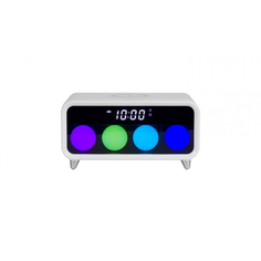 Настольные часы rombica timebox 1 беспроводное зарядное устройство, 5вт qi, будильник, отложенный будильник abd-001