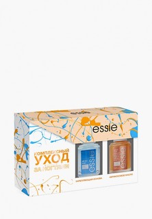 Набор для ухода за ногтями Essie универсальная основа-уход и абрикосовое масло для кутикулы