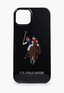 Чехол для iPhone U.S. Polo Assn. 13 TPU Logo Big horse Hard Black