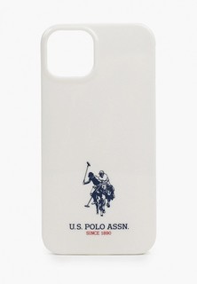 Чехол для iPhone U.S. Polo Assn. 13 TPU Logo Small horse Hard White