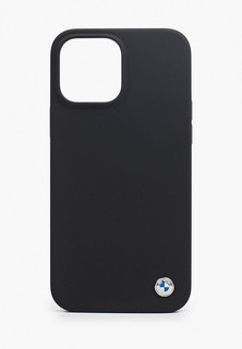 Чехол для iPhone BMW 13 Pro Max, Liquid silicone Hard Black