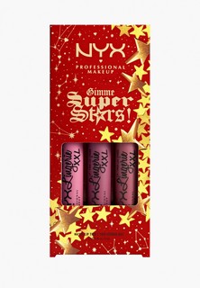 Набор для макияжа губ Nyx Professional Makeup Lip Lingerie XXL Trio, оттенок COOL BERRIES