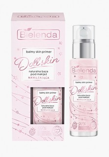 Праймер для лица Bielenda SKIN PRIMER Doll skin Натуральная увлажняющая основа под макияж 30 мл