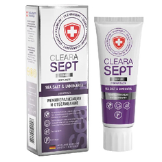 ClearaSept, Зубная паста Sea Sаlt & Laminaria, 75 мл