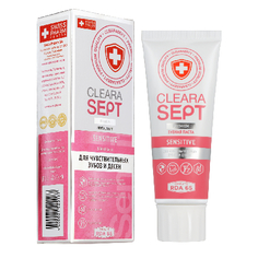 ClearaSept, Зубная паста Sensitive, 75 мл
