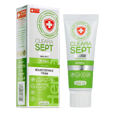ClearaSept, Зубная паста Herbal, 75 мл