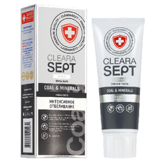 ClearaSept, Зубная паста Coal & Minerals, 75 мл