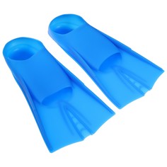 Ласты для плавания размер 36-38, цвет синий Onlitop