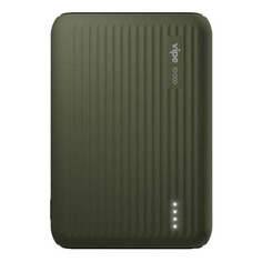 Внешний аккумулятор (Power Bank) Vipe Onyx, 10000мAч, зеленый [vppbonyx10kgrn] Noname