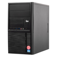 Компьютер iRU Office 310H5, Intel Core i3 10100, DDR4 8ГБ, 240ГБ(SSD), Intel UHD Graphics 630, Free DOS, черный [1610322]