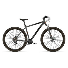 Велосипед STARK Hunter 27.2 D (2021), горный (взрослый), рама 16", колеса 27.5", черный/серый, 15.9кг [hd00000658]