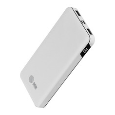 Внешний аккумулятор (Power Bank) Cactus CS-PBFSKT-10000, 10000мAч, белый