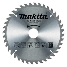 Пильный диск Makita D-64973, по дереву, 190мм, 2мм, 30мм, 1шт