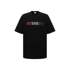 Хлопковая футболка VETEMENTS