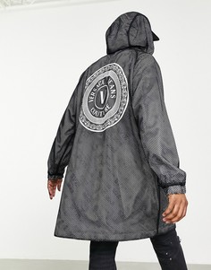 Двусторонняя парка с принтом монограммы белого/черного цвета Versace Jeans Couture-Белый