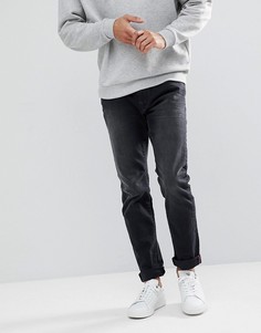 Выбеленные серые эластичные джинсы Armani Exchange J13-Серый