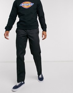 Черные узкие брюки прямого кроя Dickies 873-Черный цвет