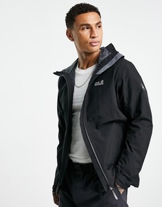 Черная ветровка Jack Wolfskin Shell-Черный