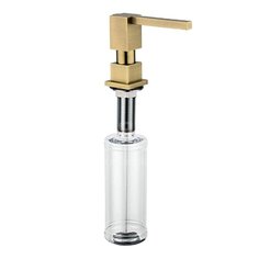Дозатор для жидкого мыла, Gappo, встраиваемый, 300 мл, бронзовый, G404-4