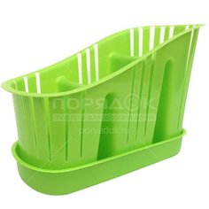 Сушилка для столовых приборов, пластик, Мультипласт, Микс, MPG5828