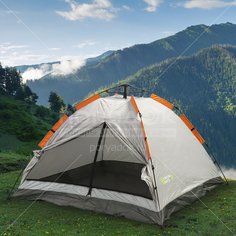 Палатка 3х-местный , 200х200х130 см, 1 комн, с москитной сеткой, автомат, Green Days, GJH021-3