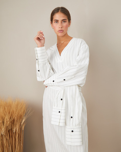 Платье-рубашка с поясом 12 Storeez