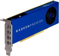 Видеокарта PCI-E HP Radeon Pro WX 3200 6YT68AA 4GB, 4*mDP, (Z2 G5 SFF/Tower, Z2 G4 SFF/Tower, Z4, Z6, Z8)