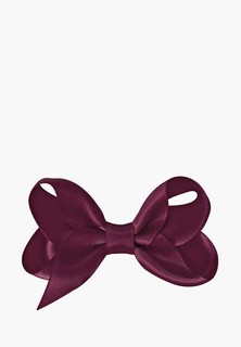 Заколка Milledeux Boutique Bow, маленькая, коллекция Satin, бургунди