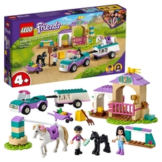 Конструктор детский Lego FRIENDS Тренировка лошади и прицеп (41441) FRIENDS Тренировка лошади и прицеп (41441)