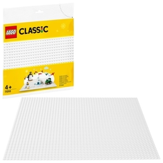Конструктор детский Lego CLASSIC Белая базовая пластина (11010) CLASSIC Белая базовая пластина (11010)