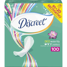 Прокладки женские Discreet Breathable Multiform Water Lily ежедневные 100 шт