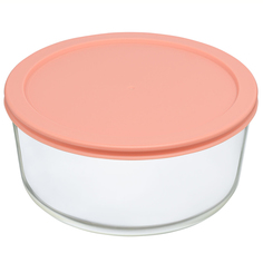 Контейнер для запекания и хранения smart solutions pink l (smart solutions) розовый 8 см.