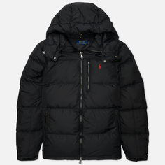 Мужской пуховик Polo Ralph Lauren Water-Repellent Down, цвет чёрный