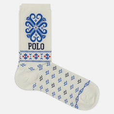 Носки Polo Ralph Lauren Cortina Single Crew, цвет белый