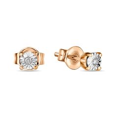 Золотые серьги Серьги MIUZ Diamonds E01-PPL-35195-35-R