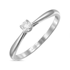 Золотые кольца Кольца MIUZ Diamonds R01-SOL73-010-G2-W