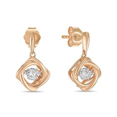 Золотые серьги Серьги MIUZ Diamonds E178-IGE-14270-008