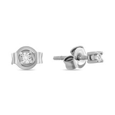 Золотые серьги Серьги MIUZ Diamonds E01-PL-34050-W