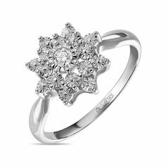 Золотые кольца Кольца MIUZ Diamonds R01-PL-33739-W