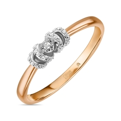 Золотые кольца Кольца MIUZ Diamonds R108-1983124AQXD-R17