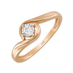 Золотые кольца Кольца MIUZ Diamonds R01-PL-33908-R