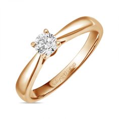 Золотые кольца Кольца MIUZ Diamonds R01-SOL45-025-G2-R