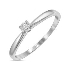 Золотые кольца Кольца MIUZ Diamonds R01-SOL35-015-G2-W