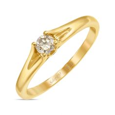 Золотые кольца Кольца MIUZ Diamonds R01-SL06-015-G3-Y