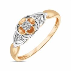 Золотые кольца Кольца MIUZ Diamonds R2018-RR01049ADI-R17