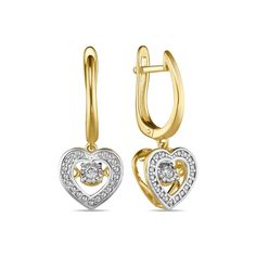 Золотые серьги Серьги MIUZ Diamonds E01-PL-34526-Y